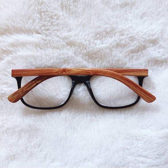 Owen Black with Light Wood Reader Glasses - Picture 10 of 11